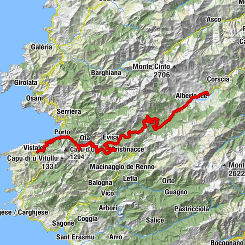 GT20 Piana-Calacuccia, Korsika/Frankreich