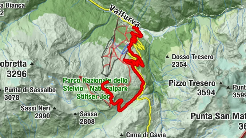 Sentier naturel du Stelvio : Tour de la vallée ensoleillée