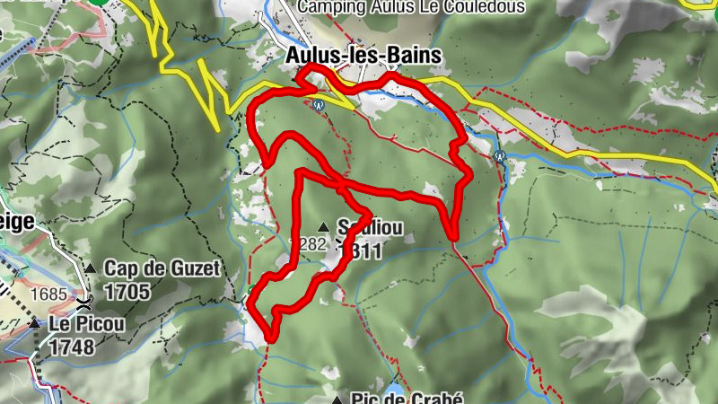 Parcours D - Serre des Auzères