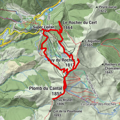 Plomb du Cantal par Super Lioran