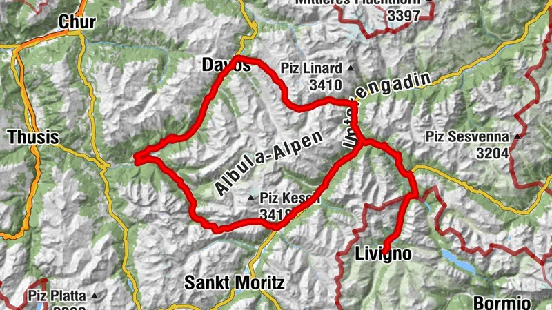 Col de Fluela - Col de l'Albula