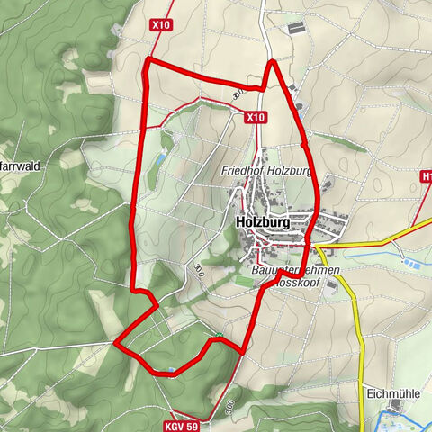 Natur- und Kulturlehrpfad Holzburg