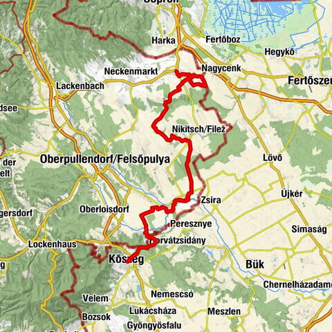 Furmint-Trail étape 2 : Deutschkreutz – Köszeg