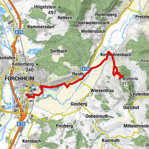 Ein fränkischer Kultberg