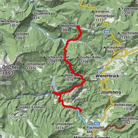 Ybbstaler Alpen: Hintere Tormäuer und Ötschergräben