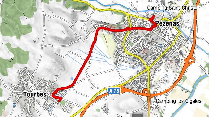 LIAISON PÉZENAS / TOURBES – ESPACE VTT/GRAVEL CAP D’AGDE MÉDITERRANÉE