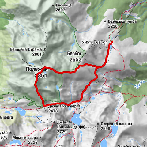 Polshan (2926m) /Bulgarien