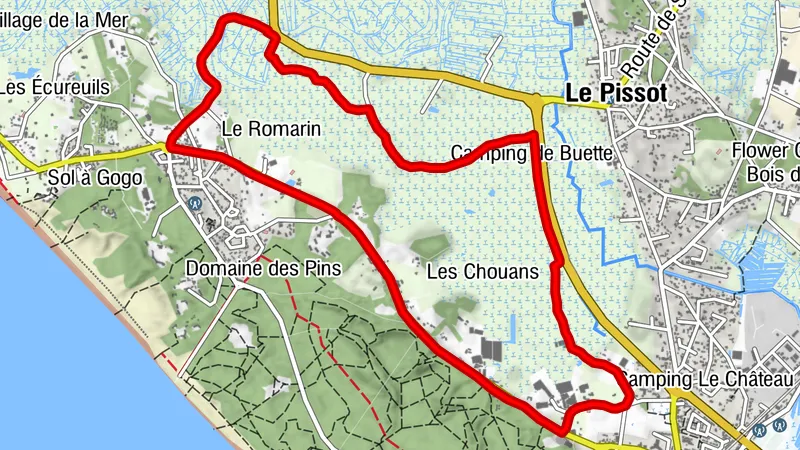 Boucle n°21 - Saint Hilaire de Riez