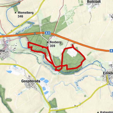 parcours découverte - Boxberg - commune de Georgenthal