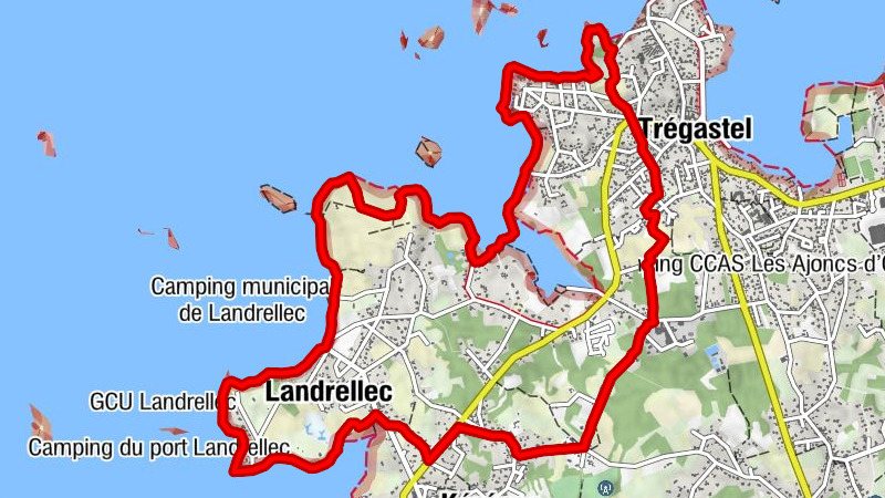 Küstenwanderung bei Trégastel