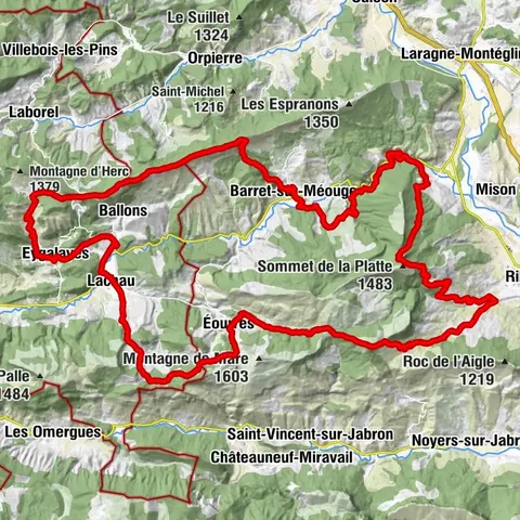 GRP® Tour du val de Méouge