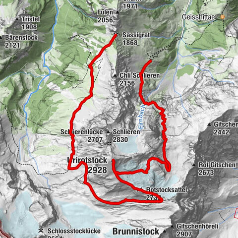 Alpinwanderung Urirotstock
