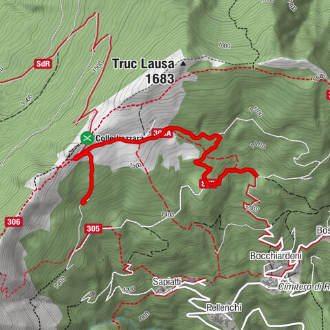 Randonnée à Pra la Peira sur la route du col de Lazarà