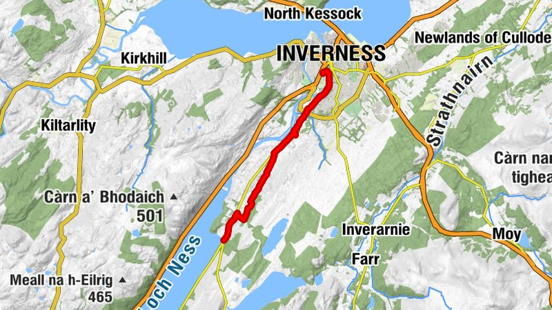 Dores, Schottland/Vereinigtes Königreich