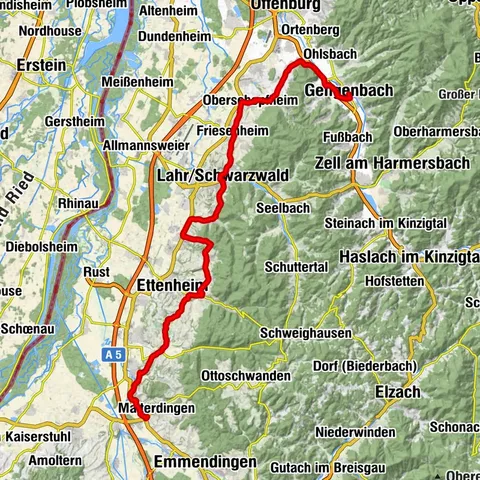 Badischer Weinradweg - Etappe 3: Breisgau