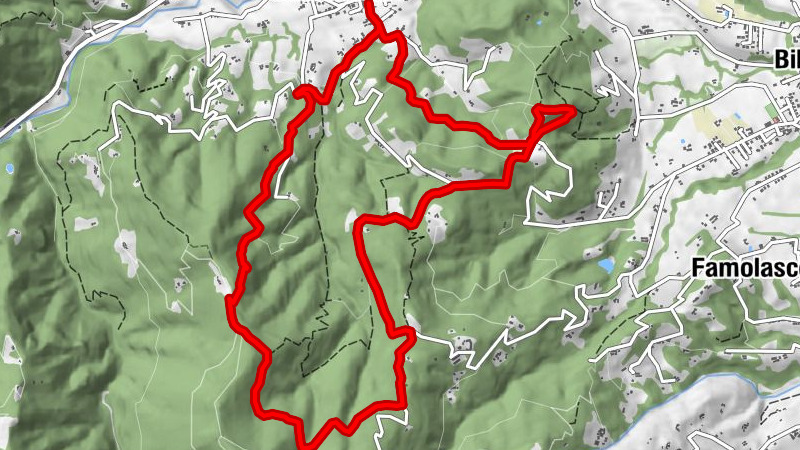 LUSERNETTA boucle San Bernardo - Rocche Finestre