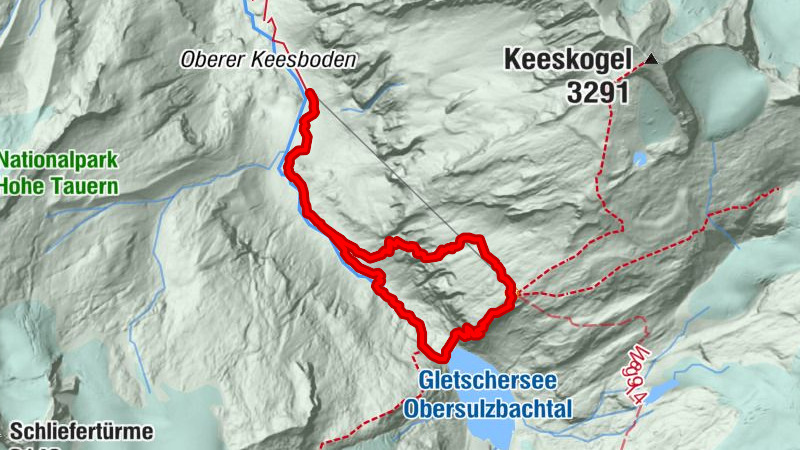 Neukirchen: Kürsingersteig Klettersteig