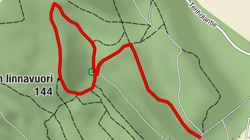 Parcours Pikku-Ilves à Hattula