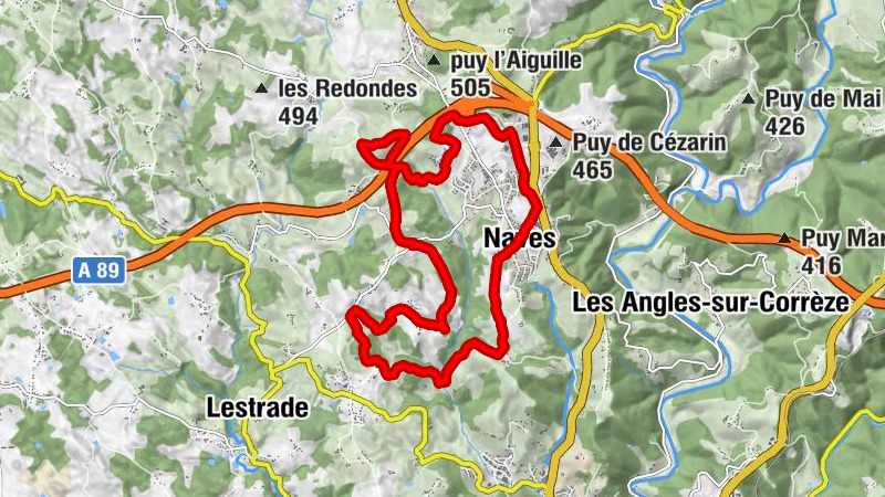 Naves, en suivant la Solane