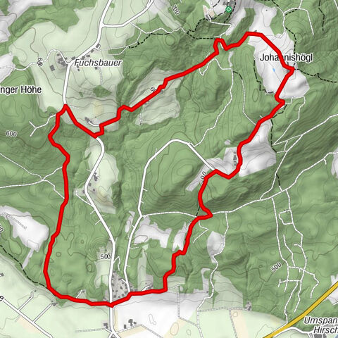 Wanderung zum Johannishögl