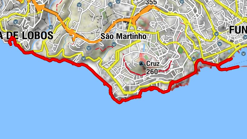 Küstenwanderung von Funchal nach Camara de Lobos
