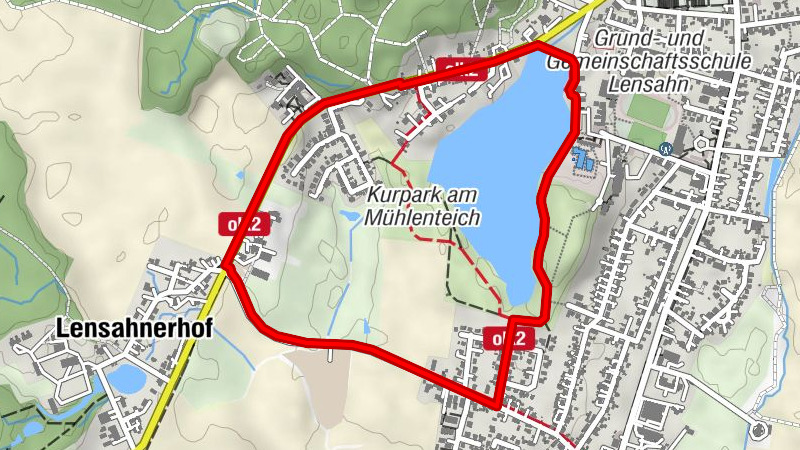 Grand itinéraire du Mühlenteich