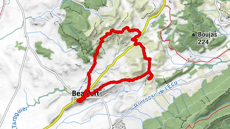 BEAUFORT : LE CHEMIN DE ST CÔME