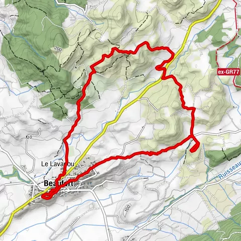 BEAUFORT : LE CHEMIN DE ST CÔME