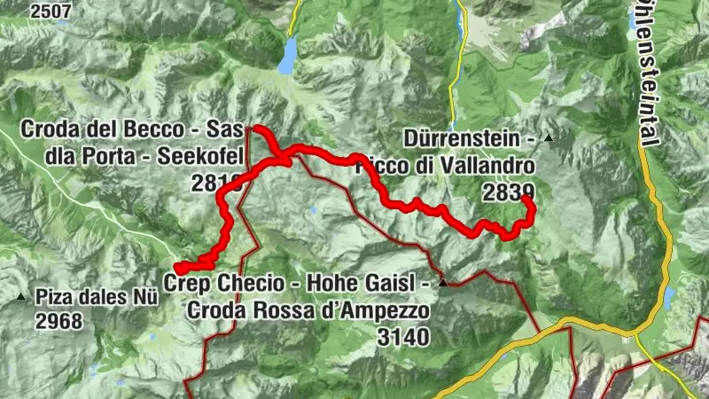 Goldtoni - Alpenbogen A156 Bederü - Plätzwiese 