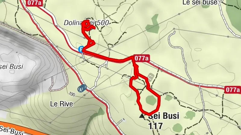 Museo all'aperto della Dolina del XV Bersaglieri e Monte Sei Busi