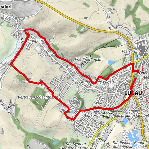 Wanderung nach Gottes-Seegen-Schacht Lugau