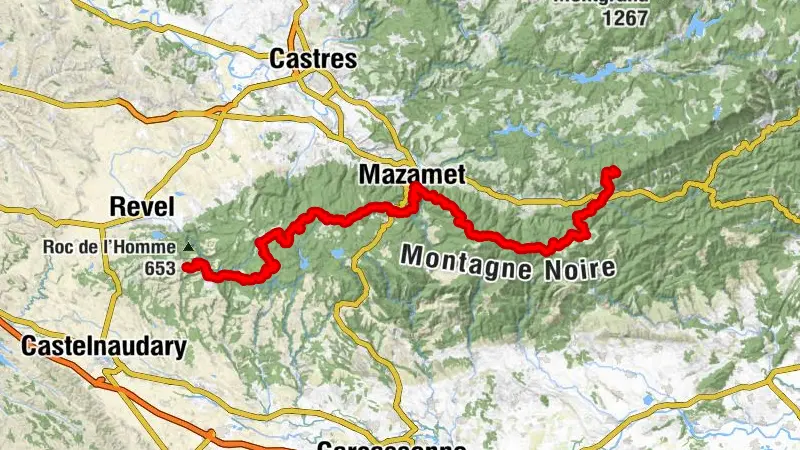 GR7 ® - La traversée de la Montagne Noire