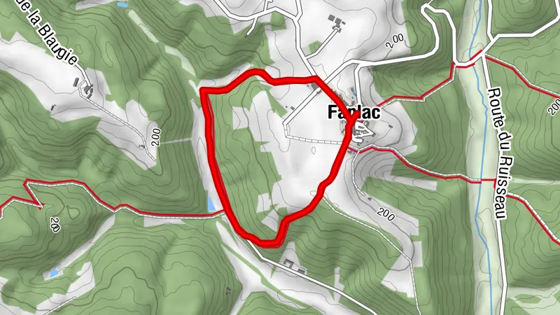 Boucle du Bourg de Fanlac n° 3 / Fanlac