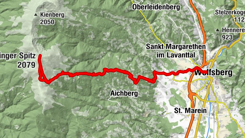 MTB 9 - Saualpen-Panoramatour mit Wanderung Zingerlekreuz und Ladinger Spitz