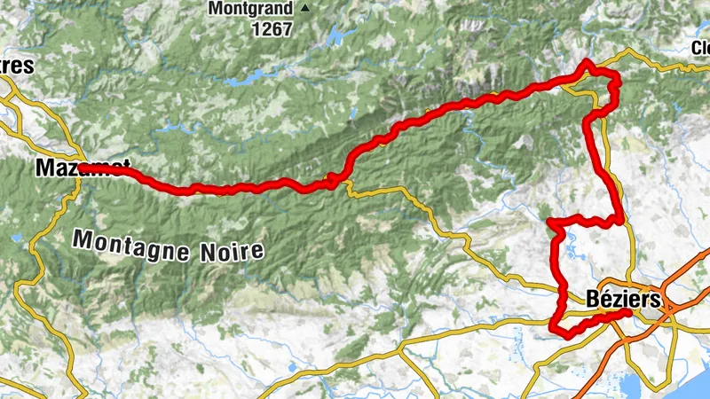 LA VÉLOCCITANIE, DE MAZAMET À BÉZIERS