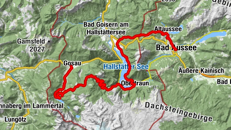BergeSeen 05 avec eMTB de Gosau à Bad Aussee