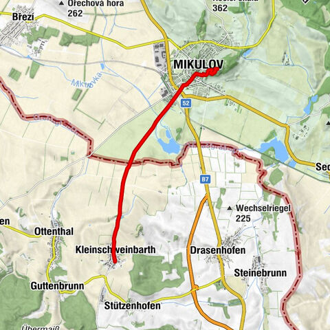 Connexion Moravie du Sud Chemin de Saint-Jacques Weinviertel