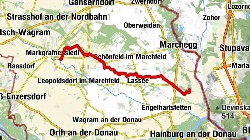 Route cyclable Stempfelbach
