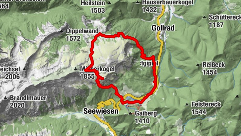Seebergalm - Starlitzen Ostgipfel