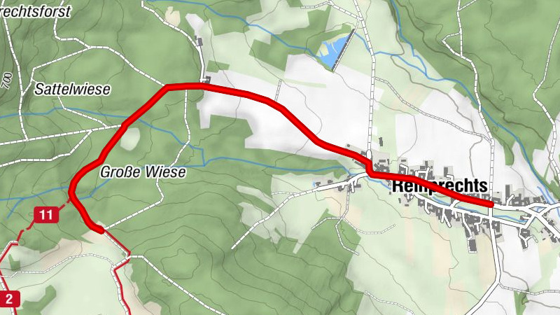 Chemin de liaison de Reinprechts à Moorbad Harbach, n° 32