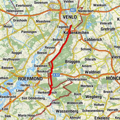 Von Herkenbosch über De Meinweg nach Venlo #LL2ROM N009 [Erkelenz-Kevelaer 2/3]