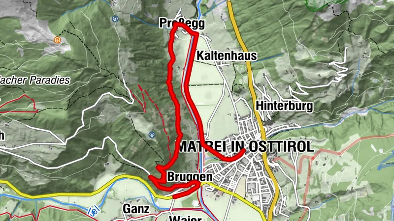 Talweg Matrei i. O. stage 1