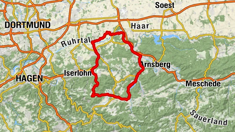 Rennrad - Sorpesee Circuit - Sauerland Challenge REMBE-rad-net Pro Cycling™ 