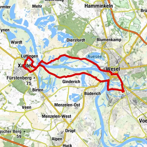 Auesee, Rhein- & Lippeaue