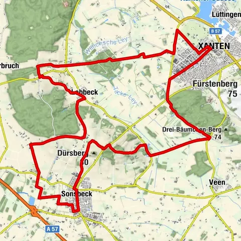 Römische Wasserquellen-Schleife - Thematische Wegschleife der Römer-Lippe-Route