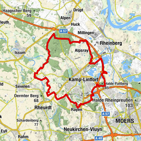 Der K-Weg - eine Wanderung um Kamp-Lintfort