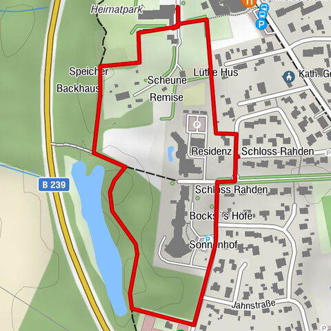 Spaziergang um den Museumshof Rahden