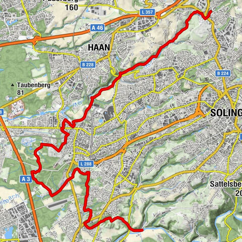 Klingenpfad Etappe 3: Wipperkotten - Gräfrath