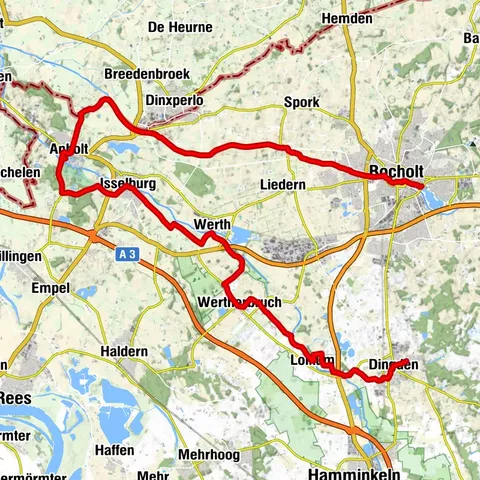Etappe 9 Hohe Mark RadRoute