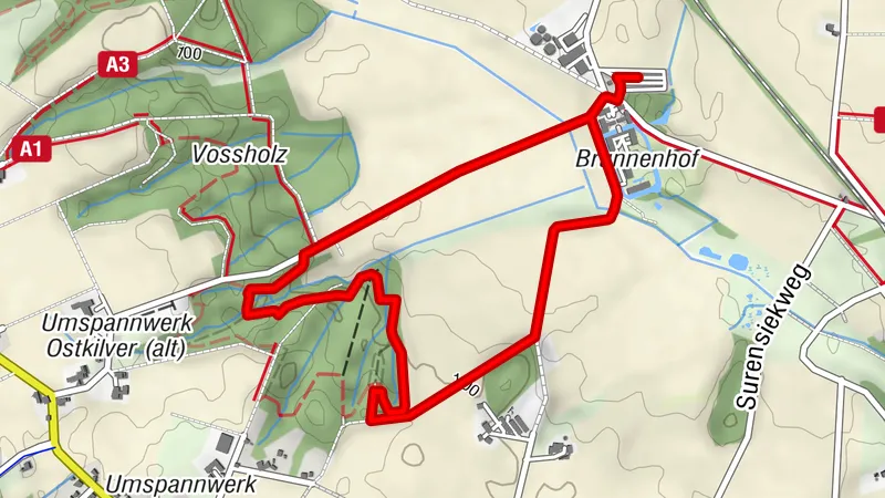 Gut Böckel und Vossholz - N&K Route 6